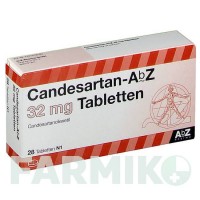 КАНДЕСАРТАН (CANDESARTAN) 32 мг таблетки 28 шт - Кандесартан ABZ PHARMA