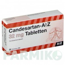 КАНДЕСАРТАН (CANDESARTAN) 32 мг таблетки 28 шт - Кандесартан ABZ PHARMA