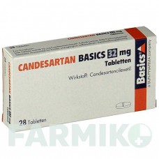 КАНДЕСАРТАН (CANDESARTAN) 32 мг таблетки 28 шт - Кандесартан BASICS
