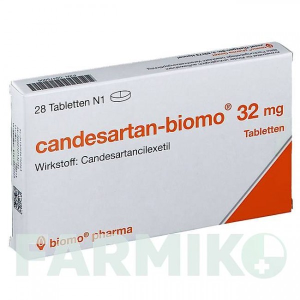 КАНДЕСАРТАН (CANDESARTAN) 32 мг таблетки 28 шт - Кандесартан BIOMO PHARMA