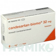 КАНДЕСАРТАН (CANDESARTAN) 32 мг таблетки 98 шт - Кандесартан BIOMO PHARMA