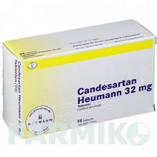 КАНДЕСАРТАН (CANDESARTAN) 32 мг таблетки 98 шт - Кандесартан HEUMANN PHARMA