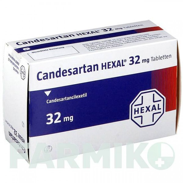 КАНДЕСАРТАН (CANDESARTAN) 32 мг таблетки 100 шт - Кандесартан HEXAL
