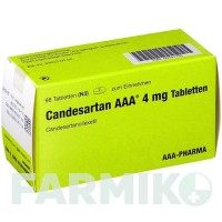 КАНДЕСАРТАН (CANDESARTAN) 4 мг таблетки 98 шт - Кандесартан AAA - PHARMA