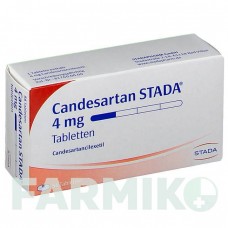 КАНДЕСАРТАН (CANDESARTAN) 4 мг таблетки 56 шт - Кандесартан STADAPHARM