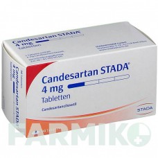 КАНДЕСАРТАН (CANDESARTAN) 4 мг таблетки 98 шт - Кандесартан STADAPHARM