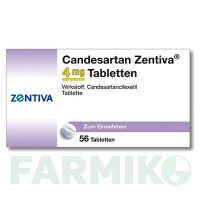 КАНДЕСАРТАН (CANDESARTAN) 4 мг таблетки 56 шт - Кандесартан ZENTIVA