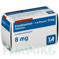 КАНДЕСАРТАН (CANDESARTAN) 8 мг таблетки 98 шт - Кандесартан 1 A PHARMA