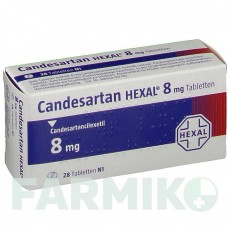 КАНДЕСАРТАН (CANDESARTAN) 8 мг таблетки 28 шт - Кандесартан HEXAL