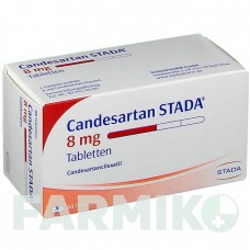 КАНДЕСАРТАН (CANDESARTAN) 8 мг таблетки 98 шт - Кандесартан STADAPHARM