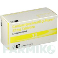КАНДЕСАРТАНЦИЛЕКСЕТИЛ (CANDESARTANCILEXETIL) 32 мг таблетки 98 шт - Кандесартан JUTA PHARMA