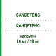 КАНДЕТЕНС (CANDETENS) 16 мг/10 мг капсулы 28 шт - Кандесартан, Амлодипин ERREKAPPA