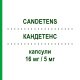 КАНДЕТЕНС (CANDETENS) 16 мг/5 мг капсулы 28 шт - Кандесартан, Амлодипин ERREKAPPA