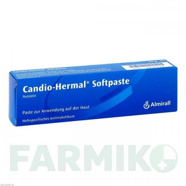 КАНДІО ХЕРМАЛ (CANDIO HERMAL) паста 20 г - Ністатин ALMIRALL