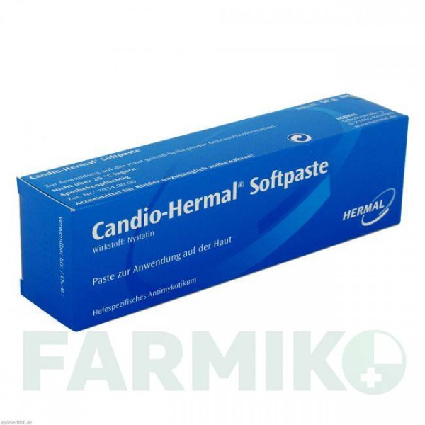 КАНДІО ХЕРМАЛ (CANDIO HERMAL) паста 50 г - Ністатин ALMIRALL