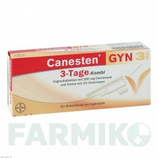 КАНЕСТЕН ГИН (CANESTEN GYN) 3 пакет 1 набор - Клотримазол BAYER