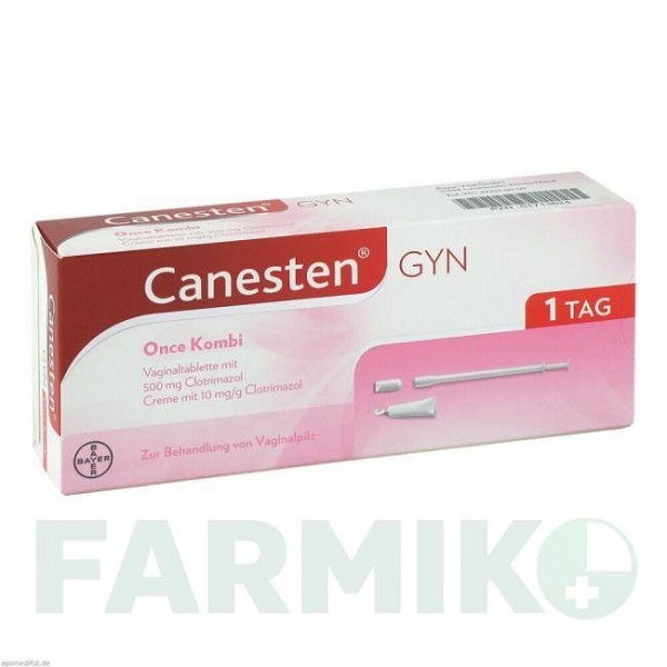 КАНЕСТЕН ГИН (CANESTEN GYN) пакет 1 набор - Клотримазол BAYER