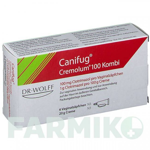 КАНІФУГ (CANIFUG) 100 + 20 г пакет 1 шт - Клотримазол DR.AUGUST WOLFF
