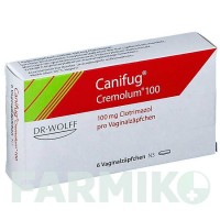 КАНІФУГ (CANIFUG) 100 супозиторії 6 шт - Клотримазол DR.AUGUST WOLFF