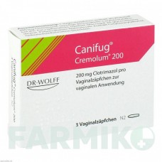 КАНИФУГ (CANIFUG) 200 суппозитории 3 шт - Клотримазол DR.AUGUST WOLFF