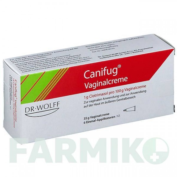 КАНИФУГ (CANIFUG) крем 35 г - Клотримазол DR.AUGUST WOLFF