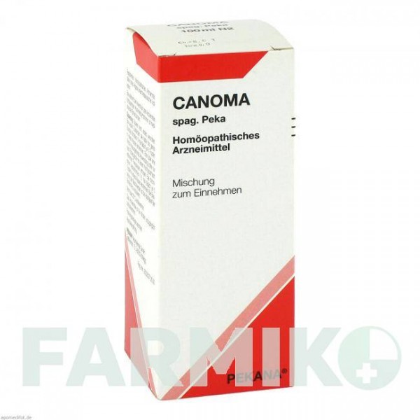 КАНОМА (CANOMA) капли 100 мл - Гомеопатия PEKANA NATURHEILMITTEL