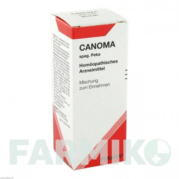 КАНОМА (CANOMA) капли 50 мл - Гомеопатия PEKANA NATURHEILMITTEL