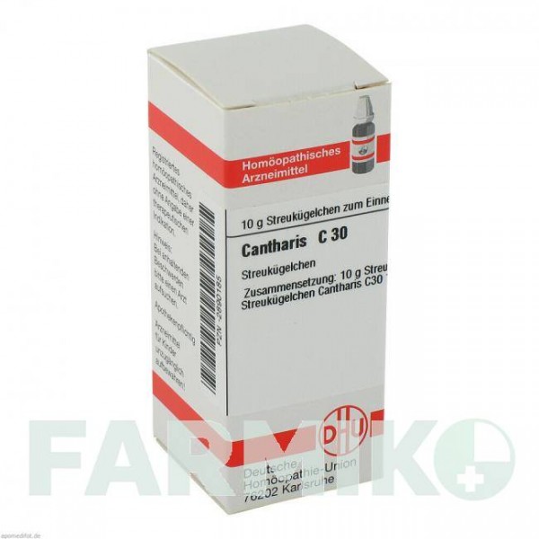 КАНТАРИС (CANTHARIS) C 30 глобули 10 г - Гомеопатія DHU