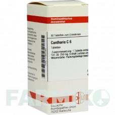 КАНТАРИС (CANTHARIS) C 6 таблетки 80 шт - Гомеопатія DHU