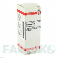 КАНТАРИС (CANTHARIS) D 30 розчин 20 мл - Гомеопатія DHU