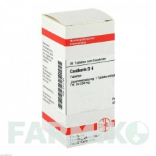 КАНТАРИС (CANTHARIS) D 4 таблетки 80 шт - Гомеопатія DHU
