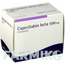 КАПЕЦИТАБИН (CAPECITABIN) 500 мг таблетки 120 шт - Капецитабин BETAPHARM