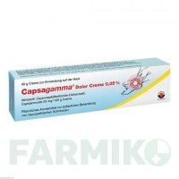 КАПСАГАММА (CAPSAGAMMA) 0,05% крем 40 г - Активні речовини WORWAG PHARMA