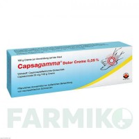 КАПСАГАММА (CAPSAGAMMA) 0,05% крем 100 г - Активні речовини WORWAG PHARMA