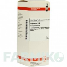 КАПСИКУМ (CAPSICUM) D 6 раствор 50 мл - Гомеопатия DHU