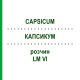 КАПСИКУМ (CAPSICUM) LM VI раствор 10 мл - Гомеопатия DHU