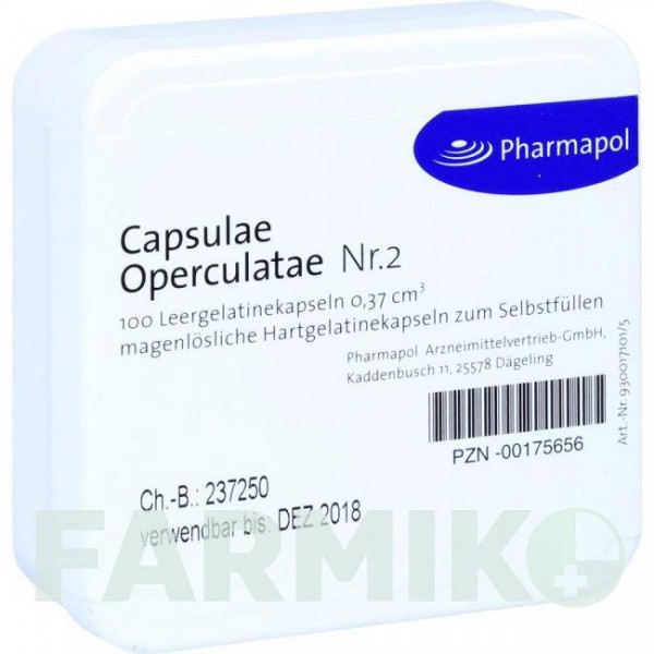 КАПСУЛЕ (CAPSULAE) капсулы 100 шт - Активные вещества PHARMAPOL