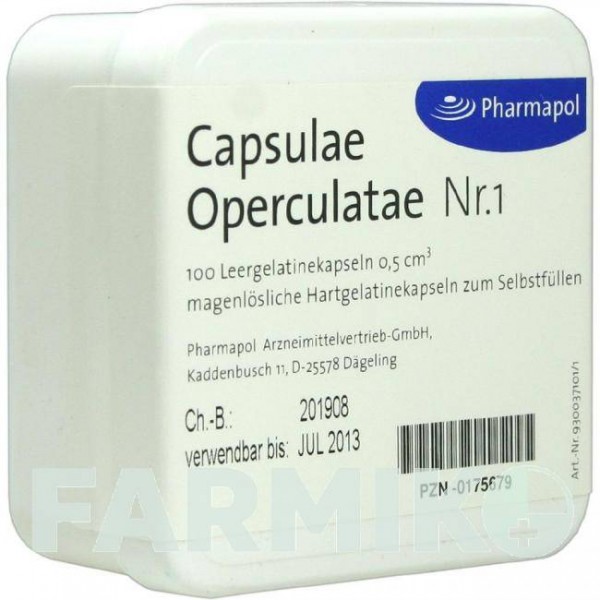 КАПСУЛЕ (CAPSULAE) капсулы 100 шт - Активные вещества PHARMAPOL