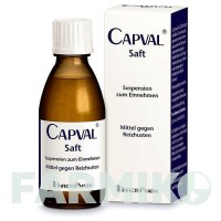 КАПВАЛ (CAPVAL) суспезия 100 мл - Носкапин INFECTOPHARM