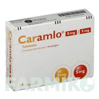 КАРАМЛО (CARAMLO) 8 мг/5 мг таблетки 28 шт - Кандесартан, Амлодипін APONTIS PHARMA