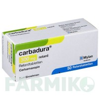 КАРБАДУРА (CARBADURA) 300 мг таблетки 50 шт - Карбамазепин VIATRIS