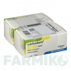 КАРБАДУРА (CARBADURA) 300 мг таблетки 200 шт - Карбамазепін VIATRIS