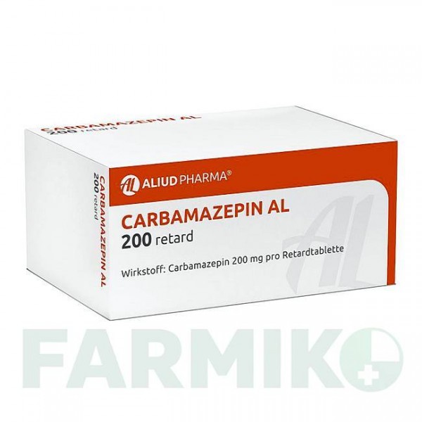 КАРБАМАЗЕПІН (CARBAMAZEPIN) 200 таблетки 50 шт - Карбамазепін ALIUD PHARMA