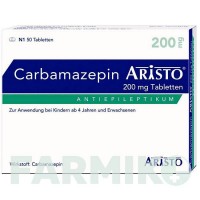 КАРБАМАЗЕПІН (CARBAMAZEPIN) 200 мг таблетки 50 шт - Карбамазепін ARISTO PHARMA