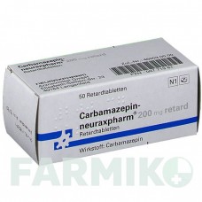 КАРБАМАЗЕПІН (CARBAMAZEPIN) 200 мг таблетки 50 шт - Карбамазепін NEURAXPHARM