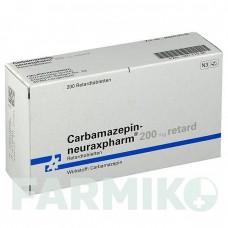 КАРБАМАЗЕПІН (CARBAMAZEPIN) 200 мг таблетки 200 шт - Карбамазепін NEURAXPHARM