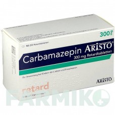 КАРБАМАЗЕПІН (CARBAMAZEPIN) 300 мг таблетки 200 шт - Карбамазепін ARISTO PHARMA