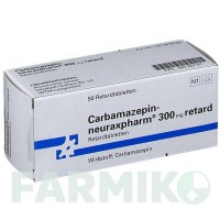 КАРБАМАЗЕПІН (CARBAMAZEPIN) 300 мг таблетки 50 шт - Карбамазепін NEURAXPHARM
