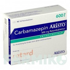 КАРБАМАЗЕПІН (CARBAMAZEPIN) 600 мг таблетки 80 шт - Карбамазепін ARISTO PHARMA