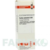КАРБО АНІМАЛІС (CARBO ANIMALIS) D 30 розчин 20 мл - Гомеопатія DHU